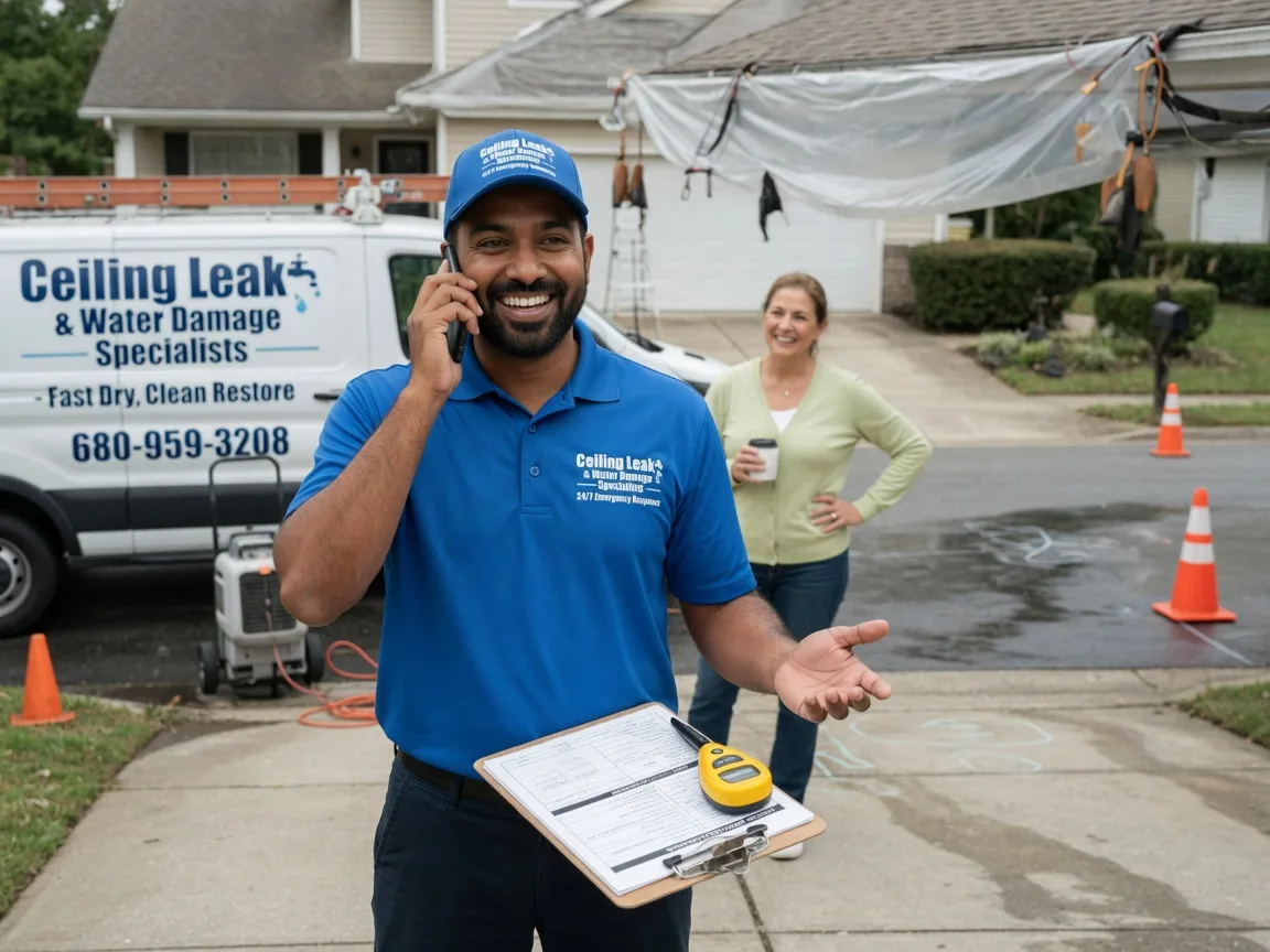 Ceiling Leak Cleanup Broadview, NM FAQs